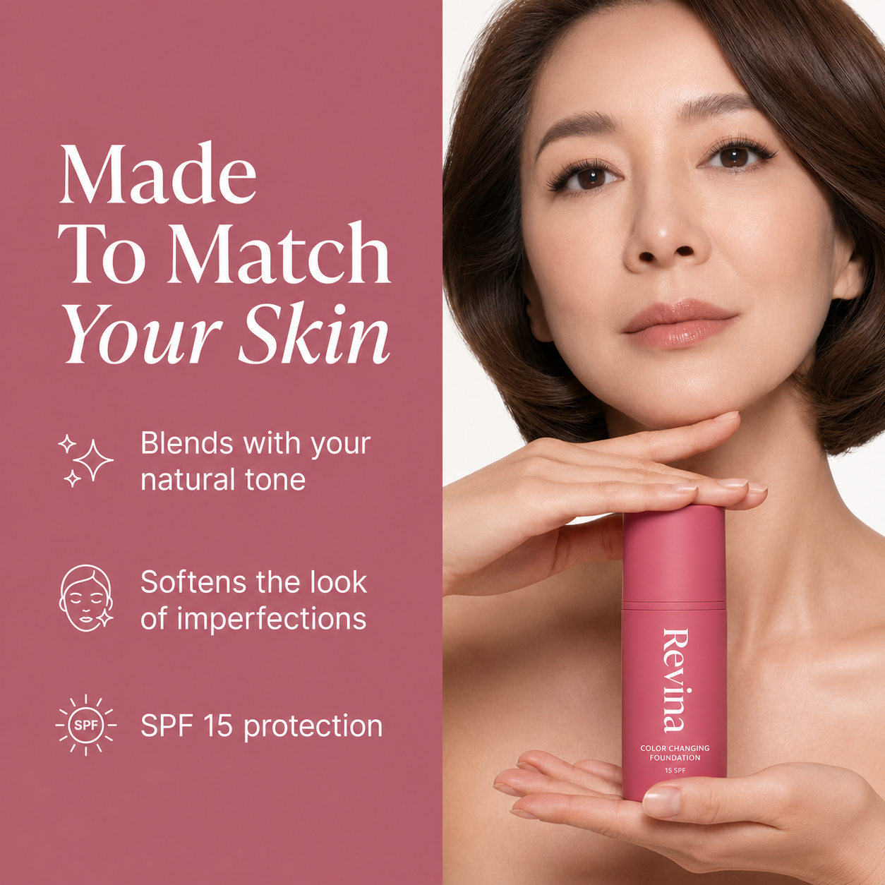 Revina Color Changing Foundation
