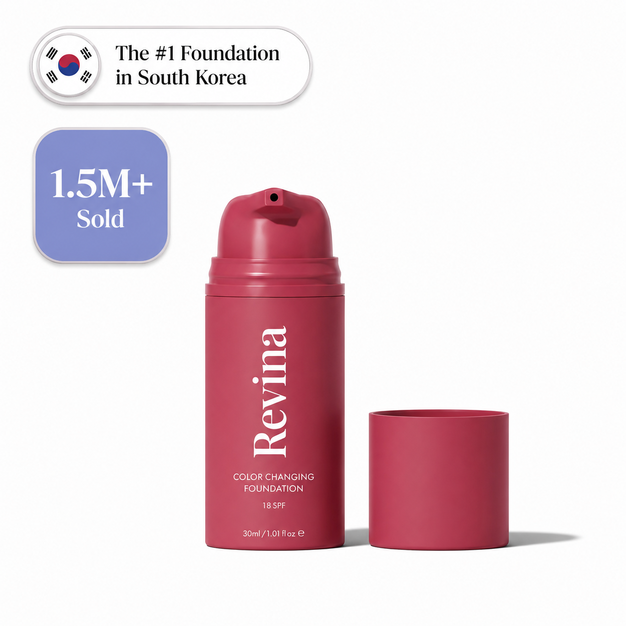 Revina Color Changing Foundation